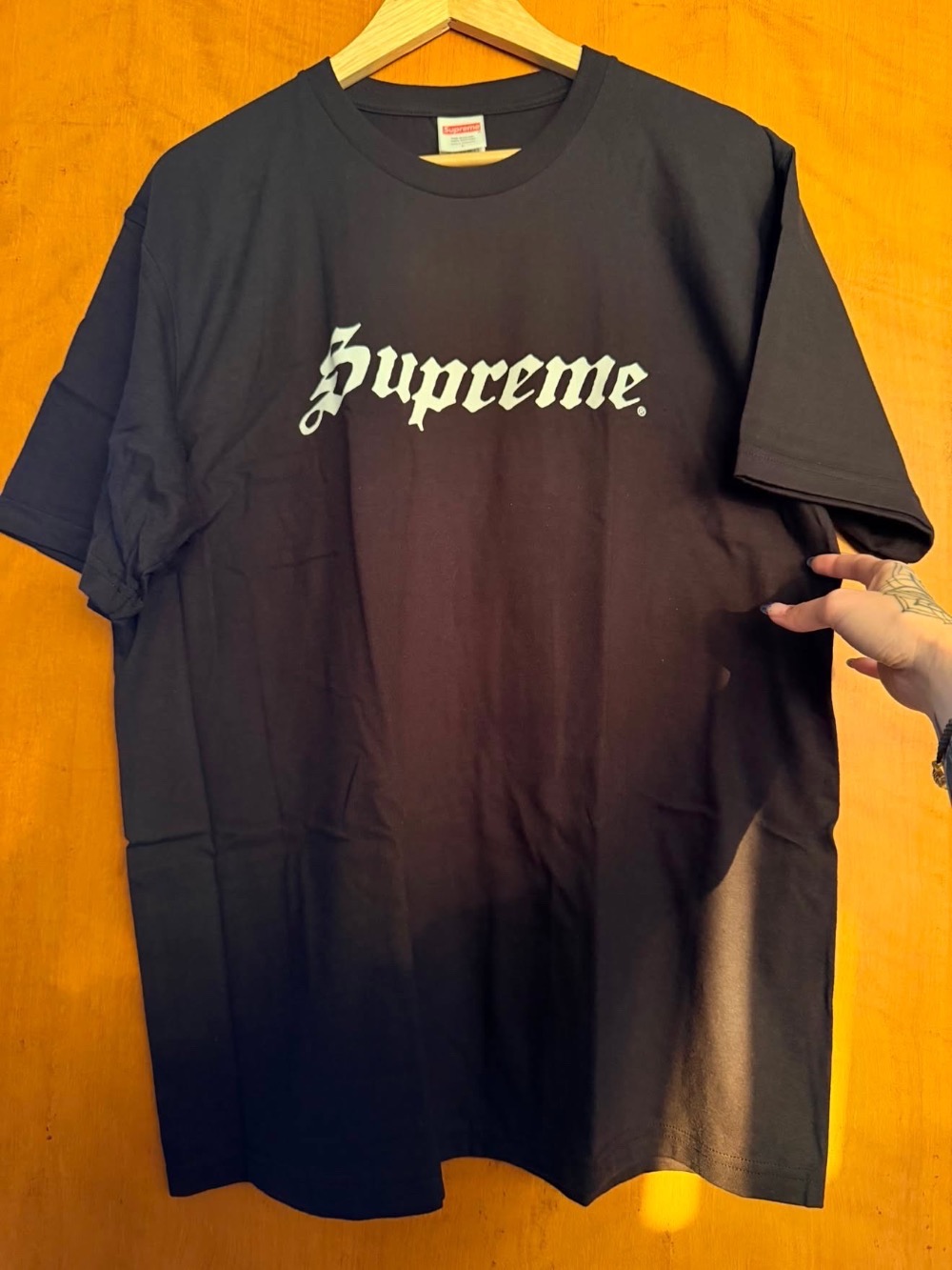Camiseta Supreme Speed Tee Black SS26-W18 — G, Novo