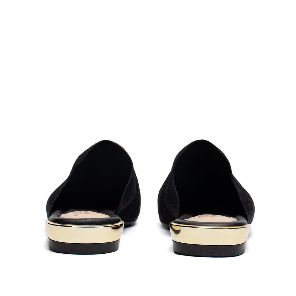 Foto 2 de Mule Feminino Modare Knit Conforto Preto