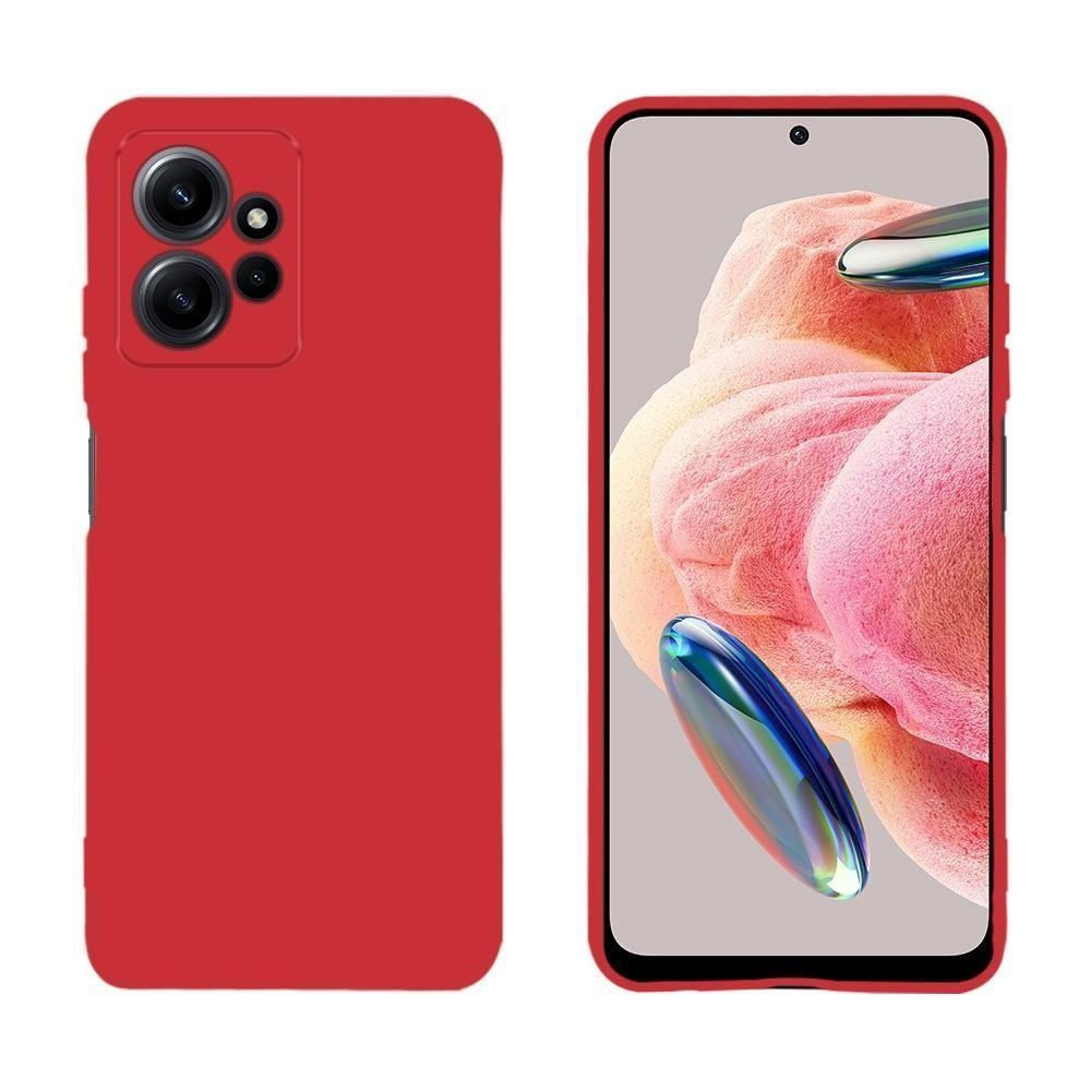 Capa Para Smartphone Redmi Note 12 4g, Vermelho