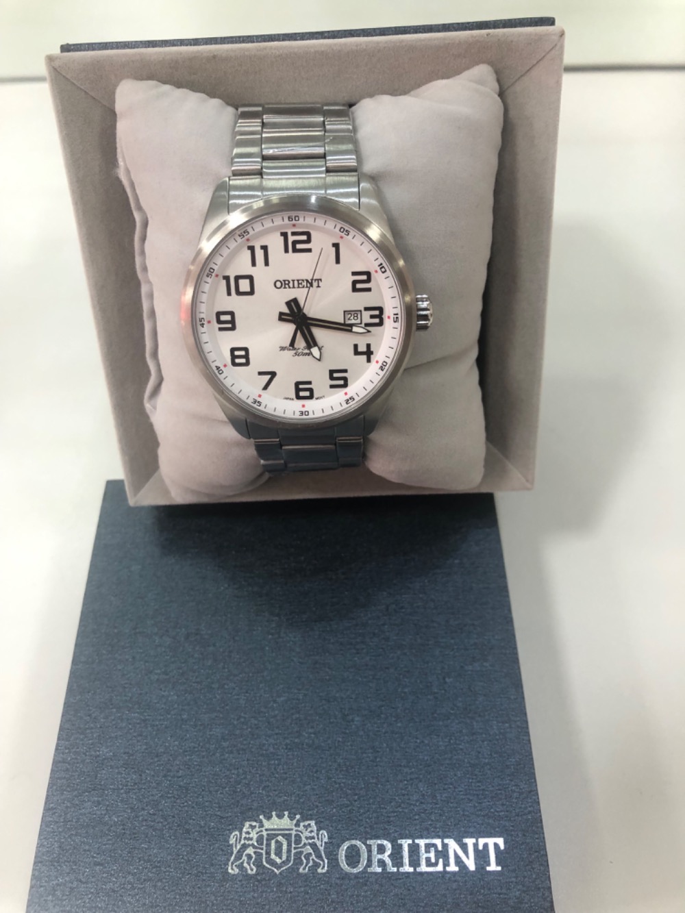Relógio Orient 5 ATM Aço 44 mm — Único, Novo