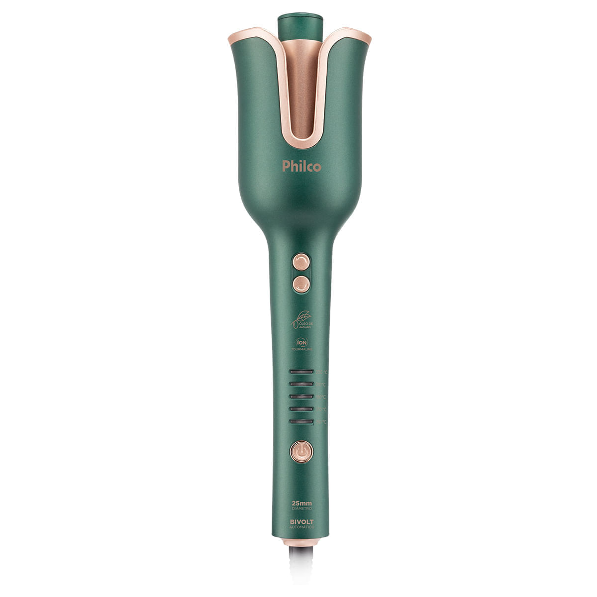 Cacheador Philco 25mm Rotação Automática Bivolt PEC16VD Bivolt
