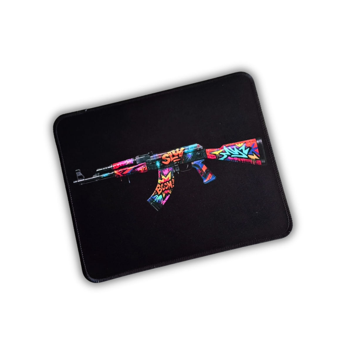 Mousepad AK47 Compacto - 180x220mm Borracha 3mm