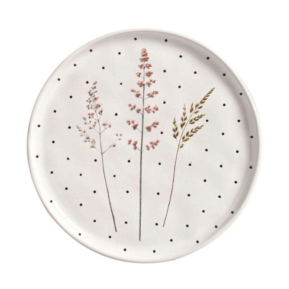 Conjunto com 6 Pratos De Sobremesa Bio Floralis