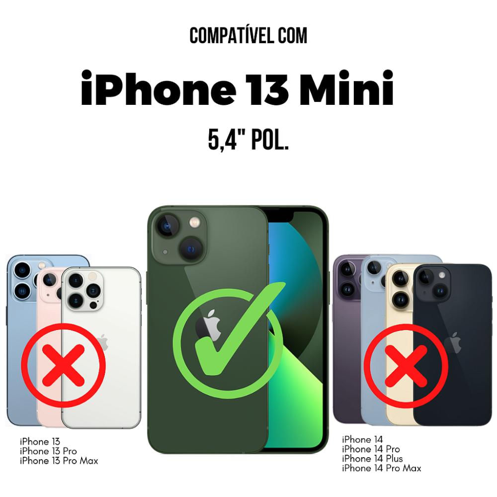Foto 2 de Película para iPhone 13 Mini - Defender Pro - Preta - Gshield