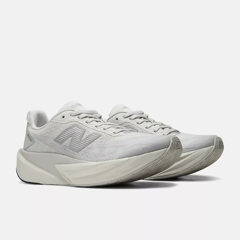 New Balance FuelCell Rebel v5 Grey Matter Silver Metallic Feminino — 36, Novo