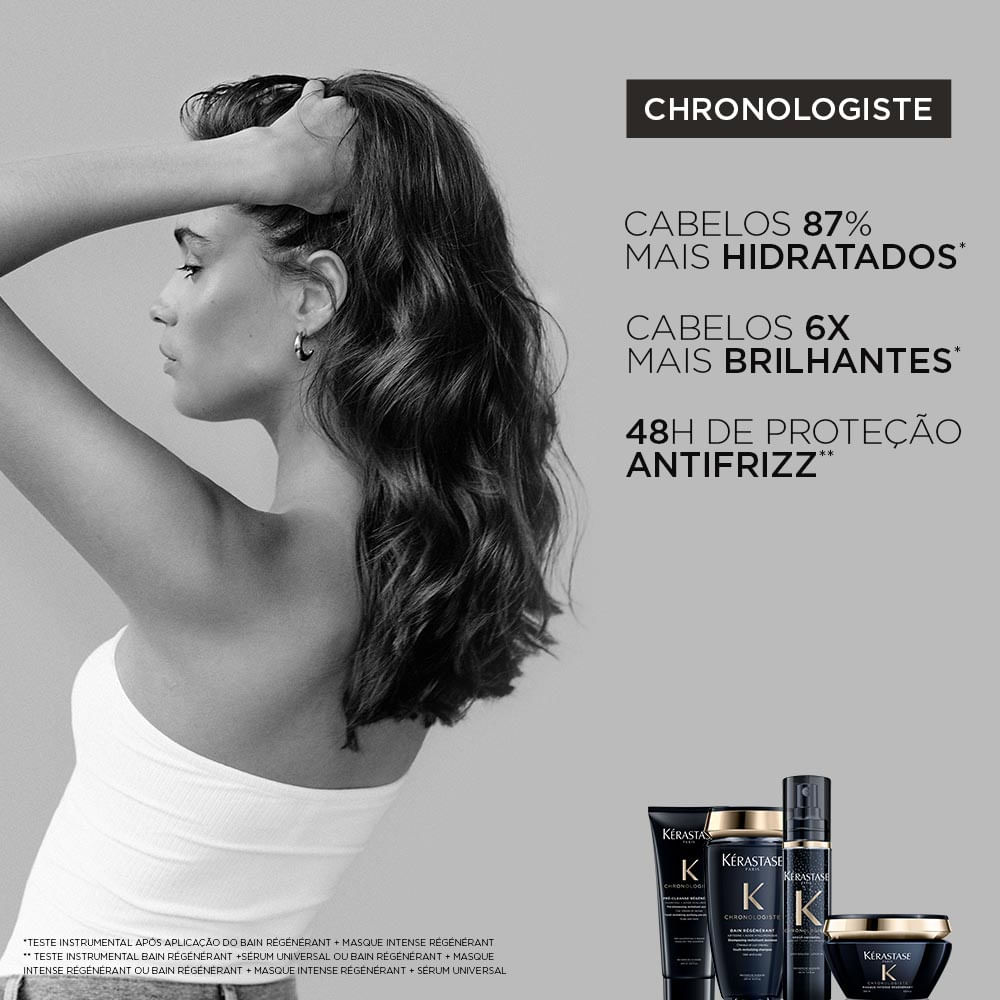 Foto 5 de Máscara Capilar Kérastase Chronologiste Masque Intense Regenerant — 200ml