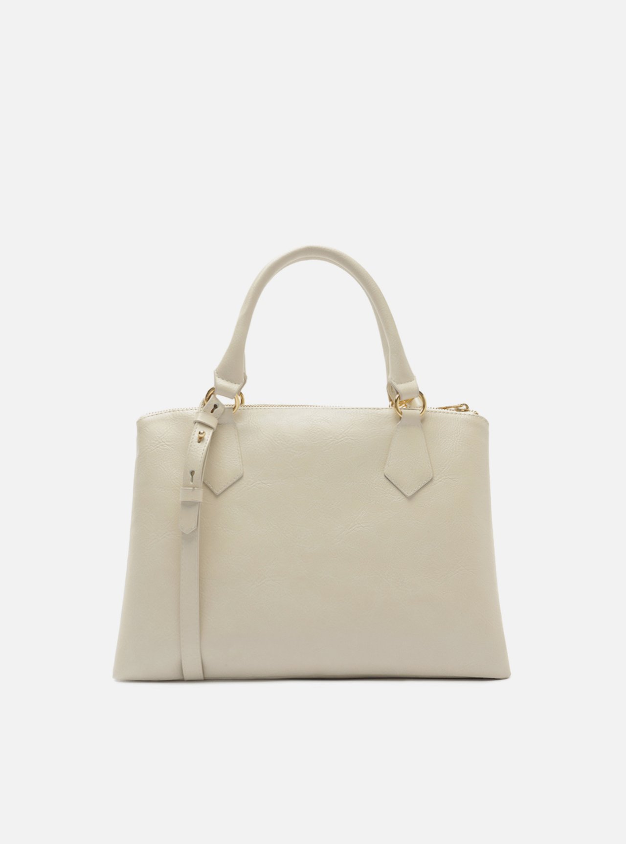 Foto 3 de Bolsa Tote Off White Média Metais