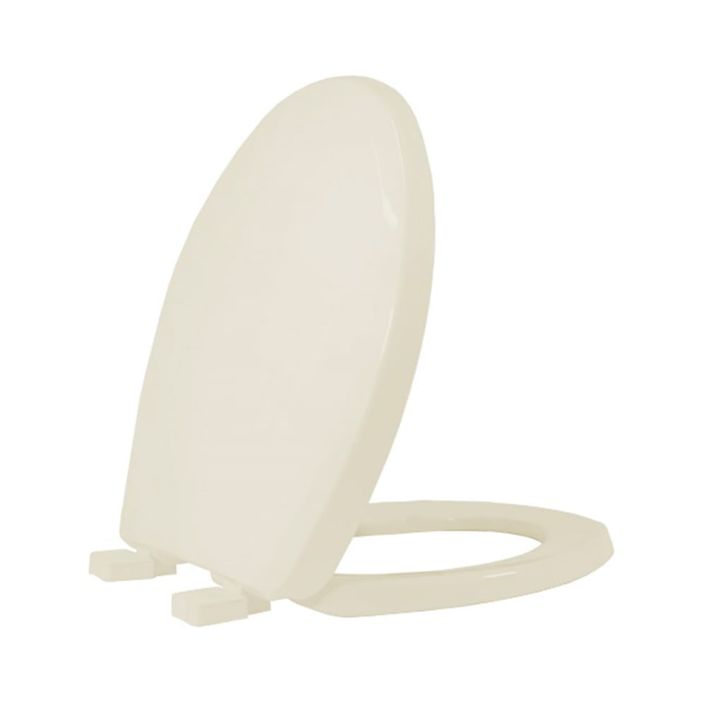 Assento sanitário Tupan Universal Evolution polipropileno convercional biscuit e pergamon