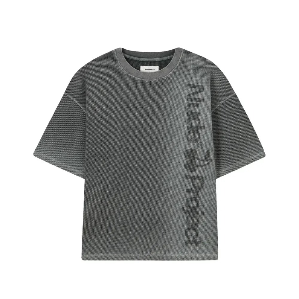 Camiseta Nude Project Block Tee Grey — PP / P / M / G / XG, Novo