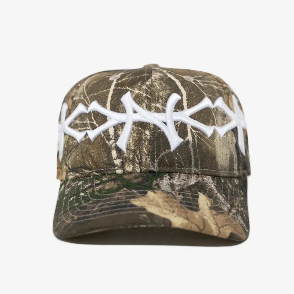 Boné oMA Studios NY Crown Curved Brim Realtree — Único, Novo
