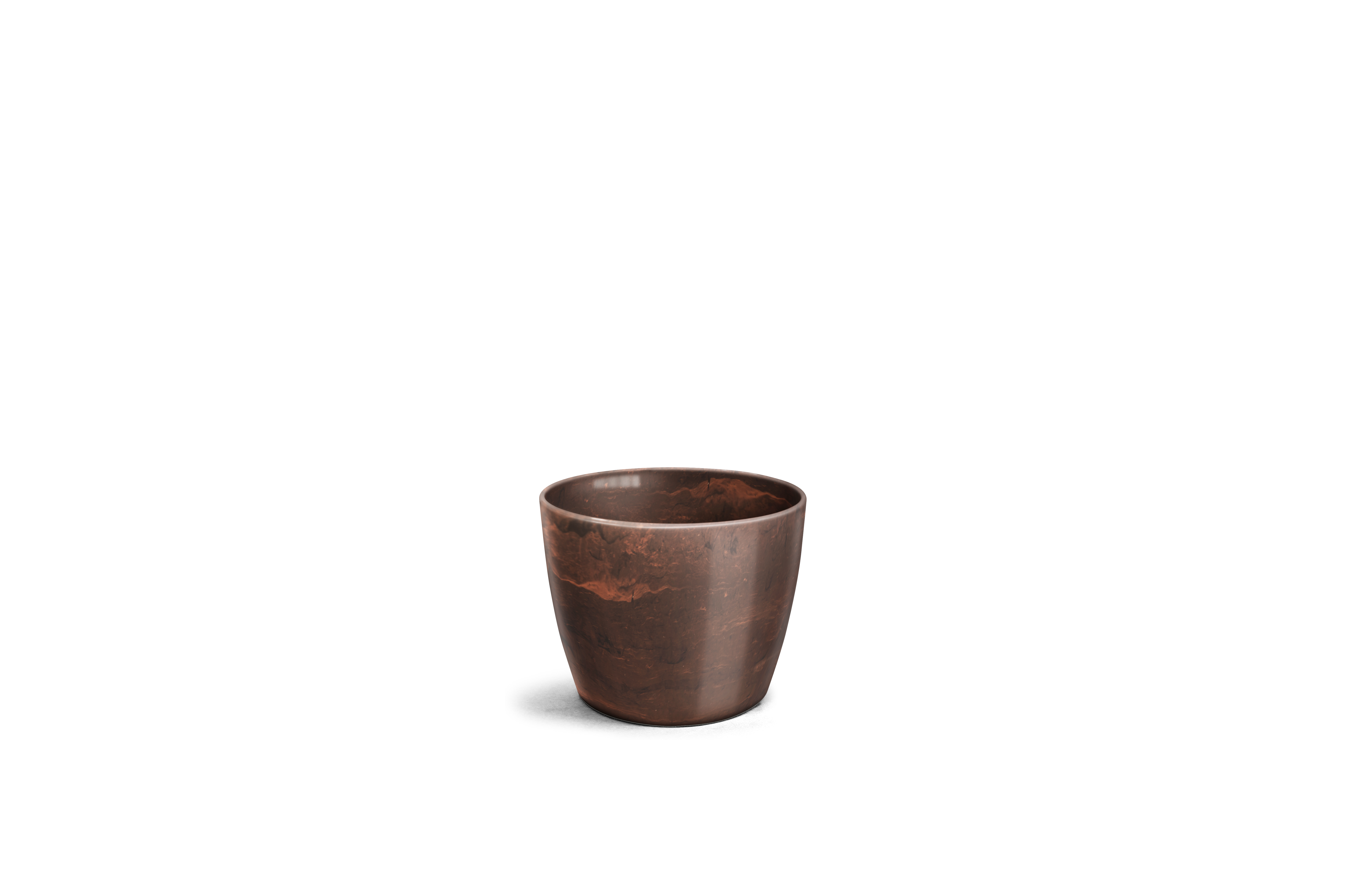 Cachepô Elegance Redondo N2 10,9cm Cafe Imperial Nutriplan