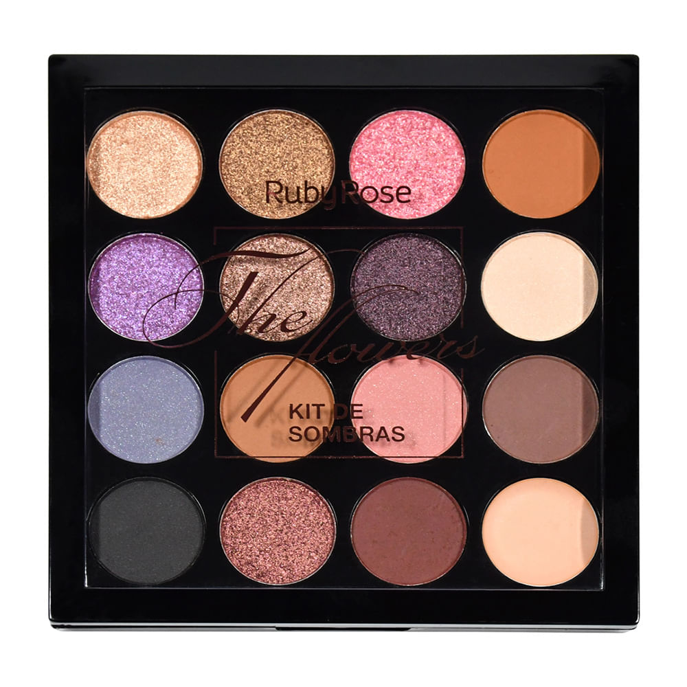 Paleta de Sombras Ruby Rose The Flowers — 1un