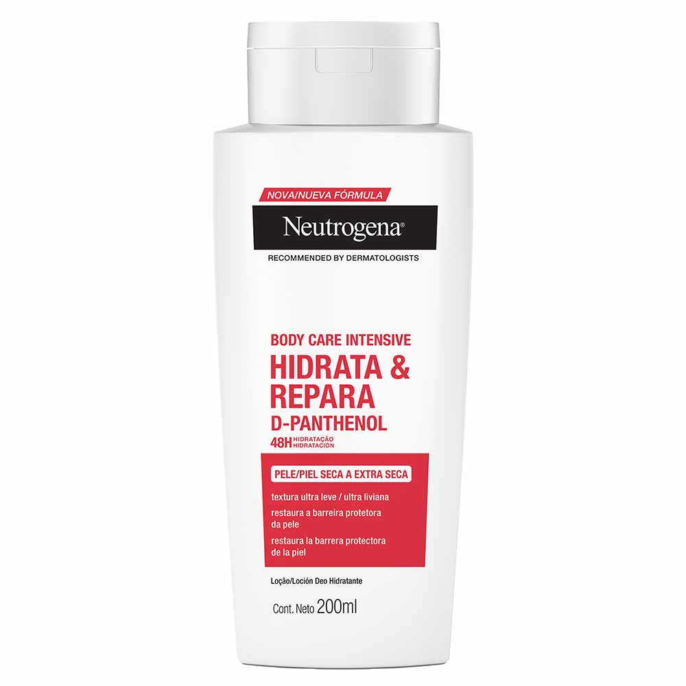 Hidratante Corporal Neutrogena - Body Care Intensive Hidrata&Repara — 200ml
