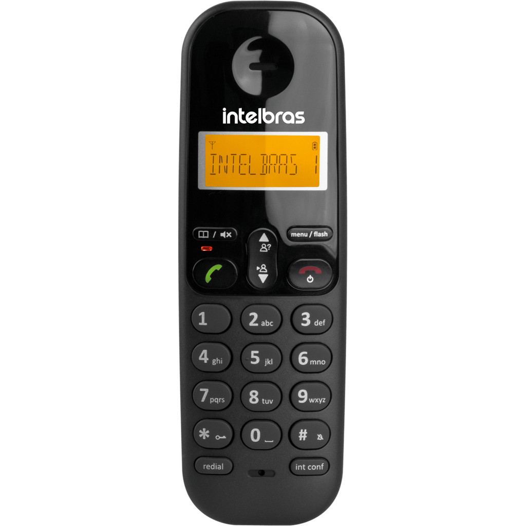 Foto 2 de Kit Telefone sem Fio + Ramal TS 3112 Preto Intelbras