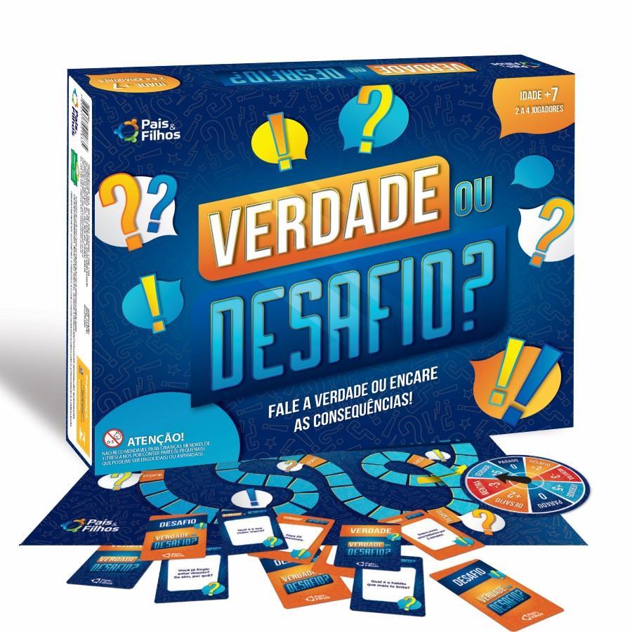 Jogo Verdade ou Desafio - Pais e Filhos 2183