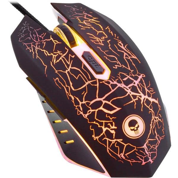 Mouse Gamer com fio USB 2400dpi Led Bright CX 1 UN