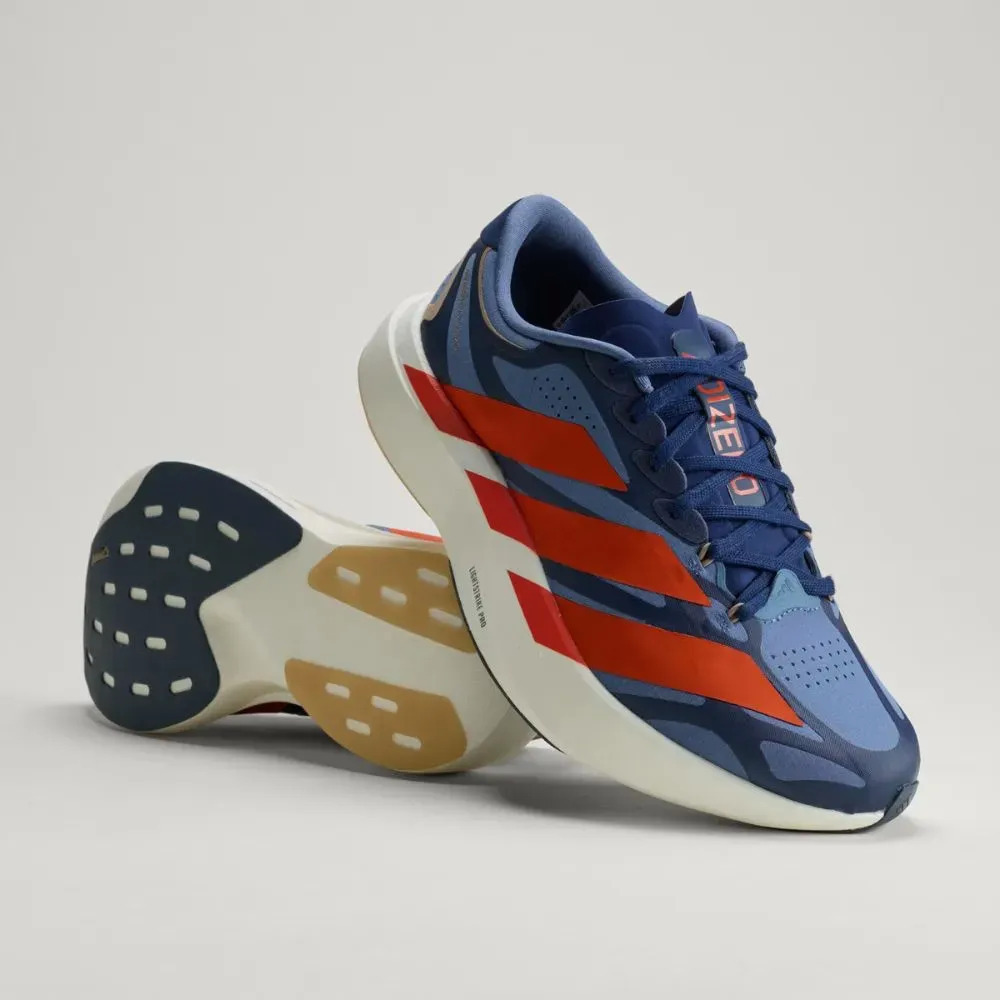 adidas Adizero EVO SL EXO Tech Ink Collegiate Orange Collegiate Navy — 38, Novo