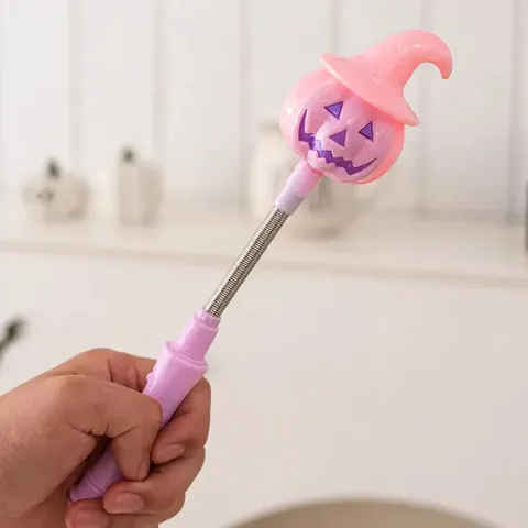 Varinha Luminosa Halloween Fantasma Abóbora