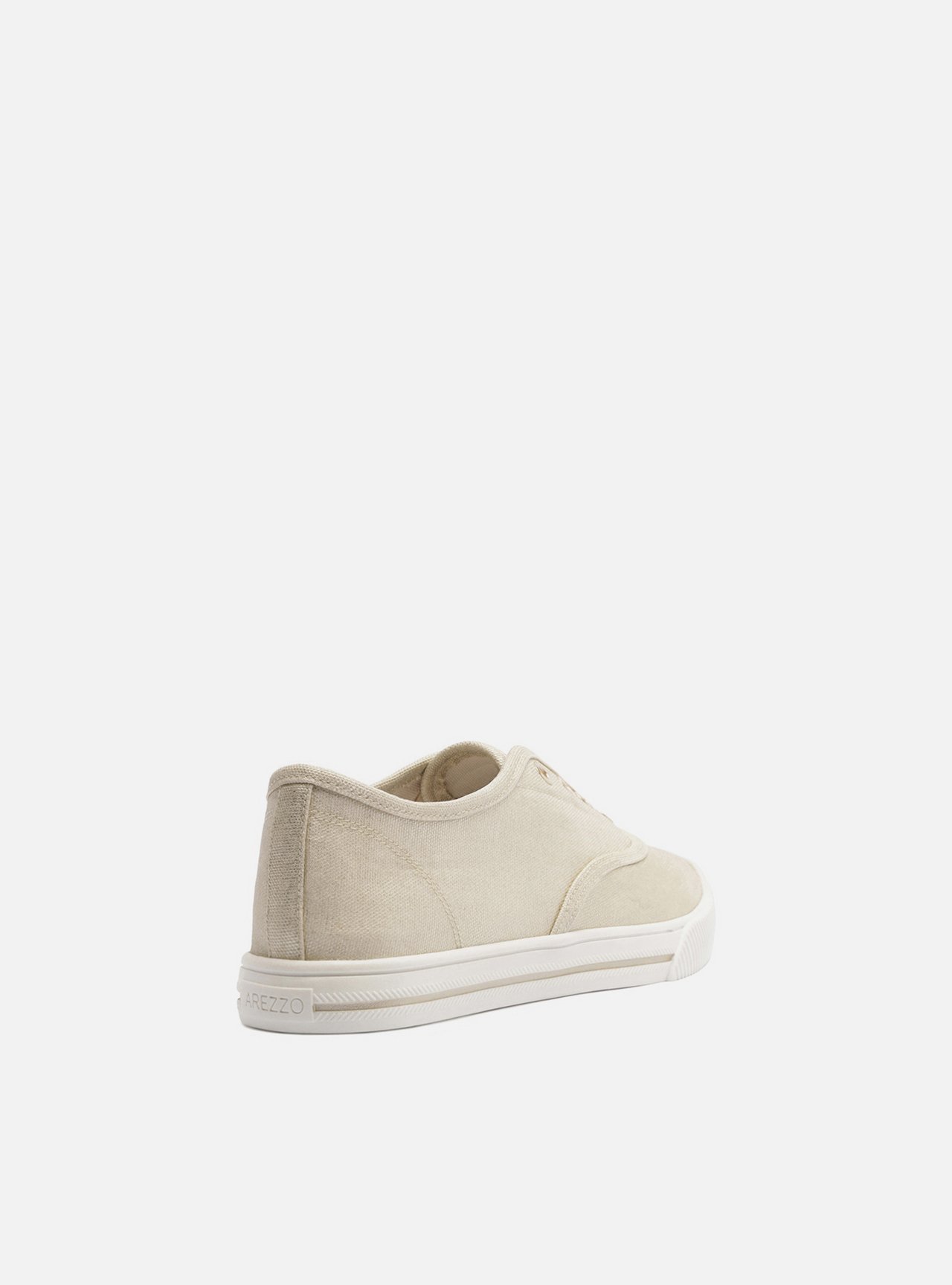 Foto 3 de Tênis Slip On Dourado Lona Elástico