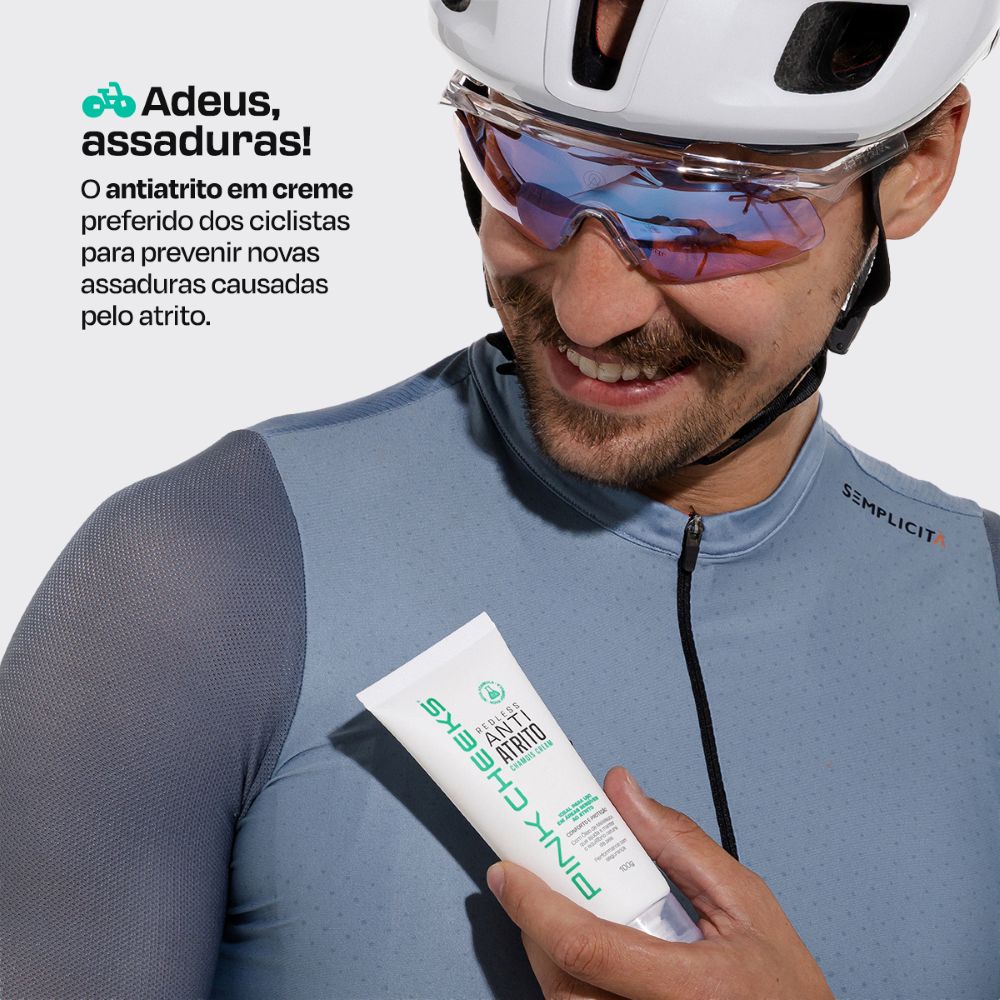 Foto 2 de Creme Antiassaduras Pink Cheeks Redless Chamois Cream — 100g