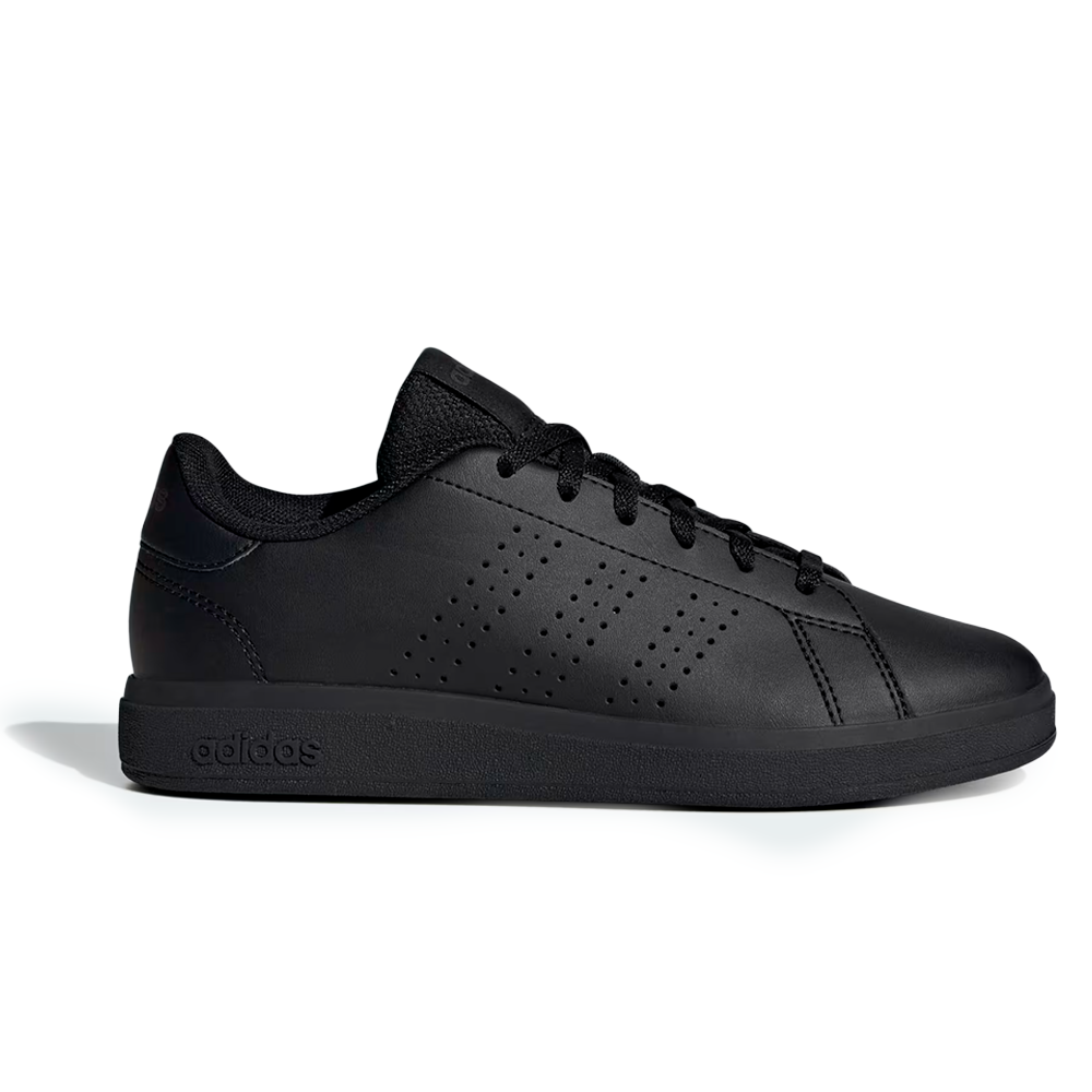 adidas Advantage Base 2.0 Core Black Infantil — 34 / 35 / 36, Novo