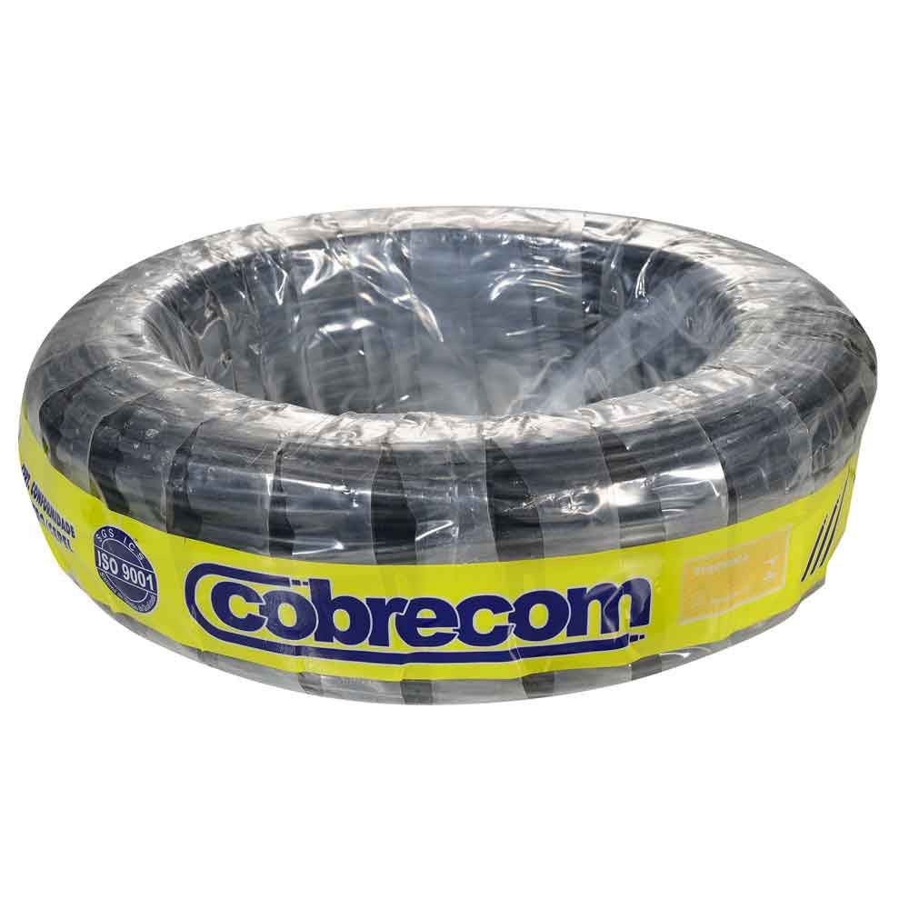 Cabo Flexível 6,0mm² 750V Preto 100m | Cobrecom Antichamas