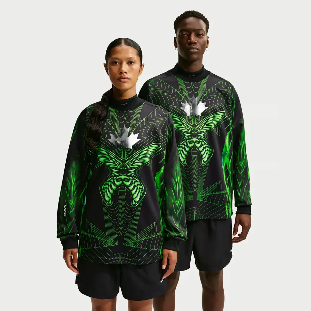 Canada x NOCTA x Nike Camiseta Long Sleeve Black — PP, Novo