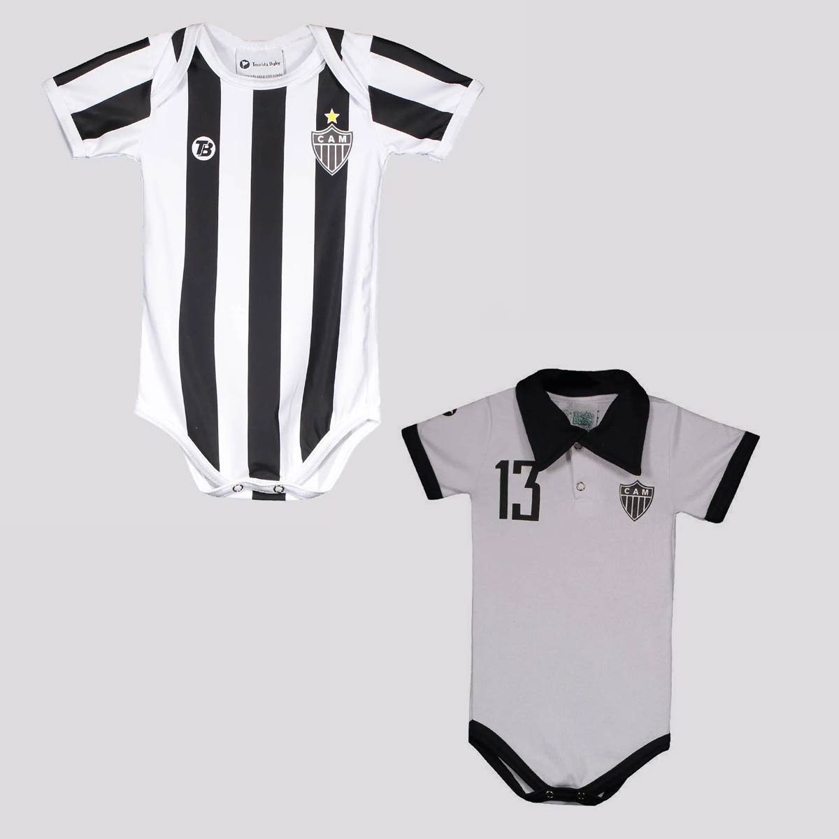 Kit Atlético Mineiro Bodys Jogo