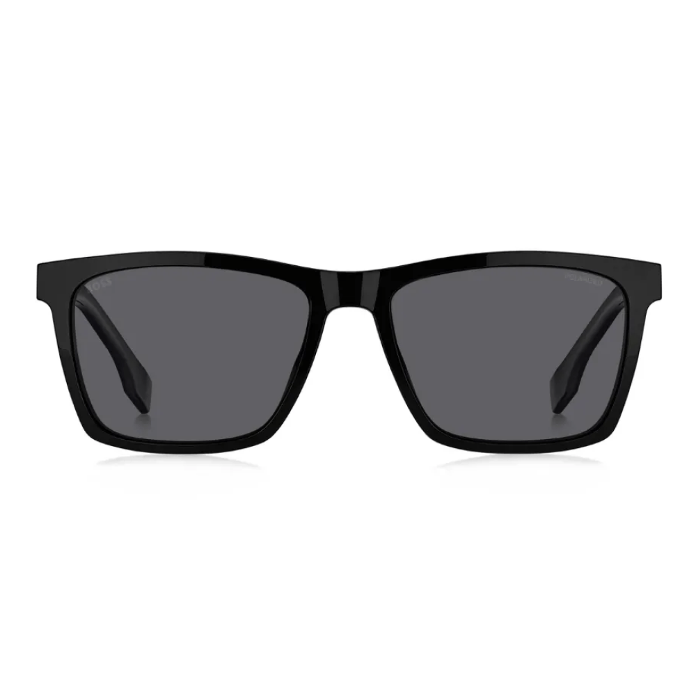 Óculos de Sol Hugo Boss 1576/C Masculino Quadrado Acetato Preto