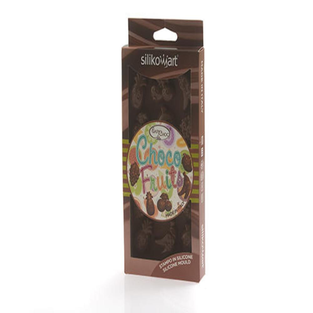 Foto 5 de Forma em Silicone Mini Bombom Chocolate Frutas Silikomart
