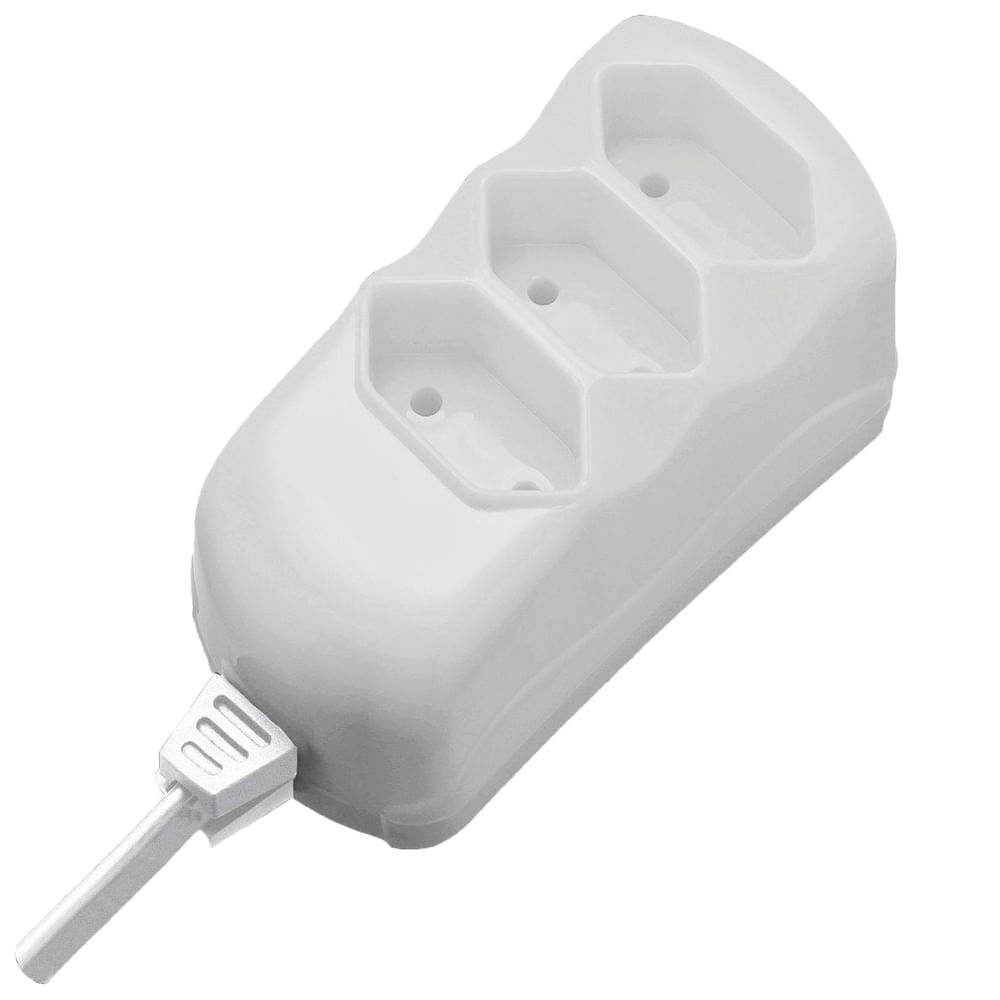 Extensão Cabo Par 2x0,75mm 05m Branco 01 Peça Bricopack