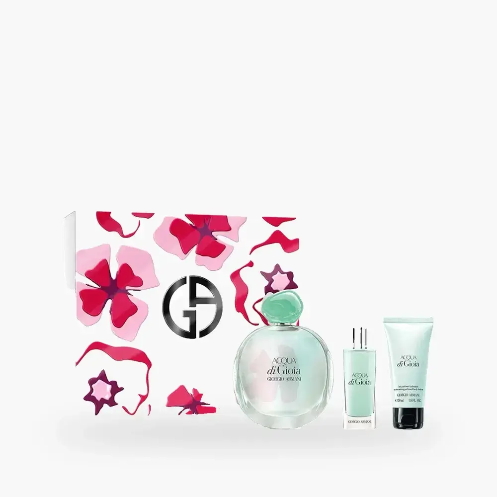 Kit Acqua di Gioia — 50 ML x 100 ML x 15 ML
