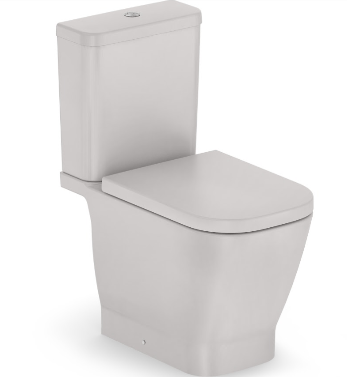 Vaso Sanitário com Caixa Acoplada com Complemento de Instalação Gap Bege Roca