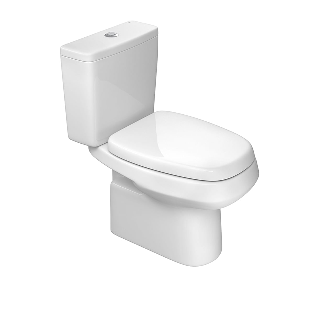 Kit Vaso Sanitário com Caixa Acoplada Monte Carlo Branco Deca