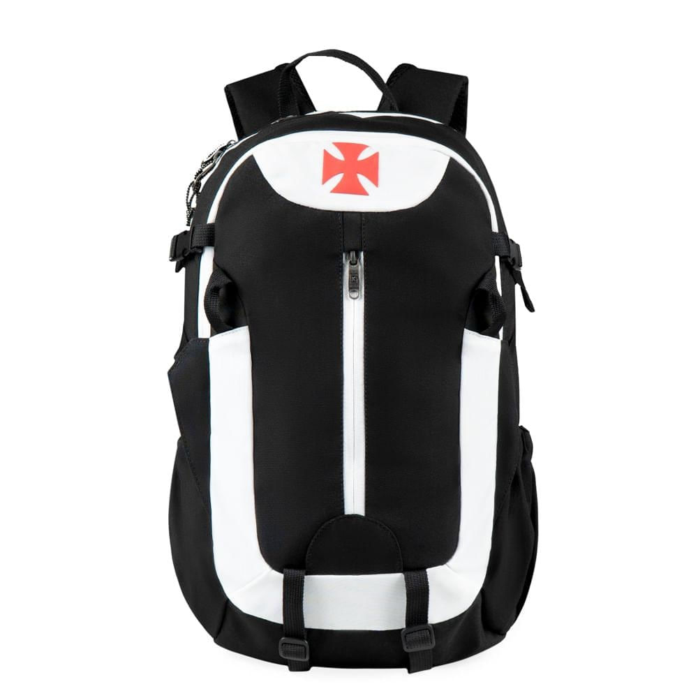 Mochila Masculina Casual Vasco Preta U / Preto