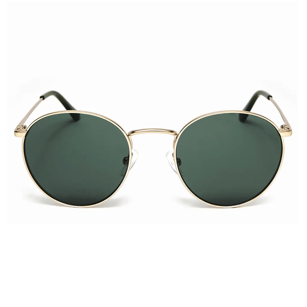 Óculos de Sol Reserva RSV1000S Masculino Redondo Metal Dourado