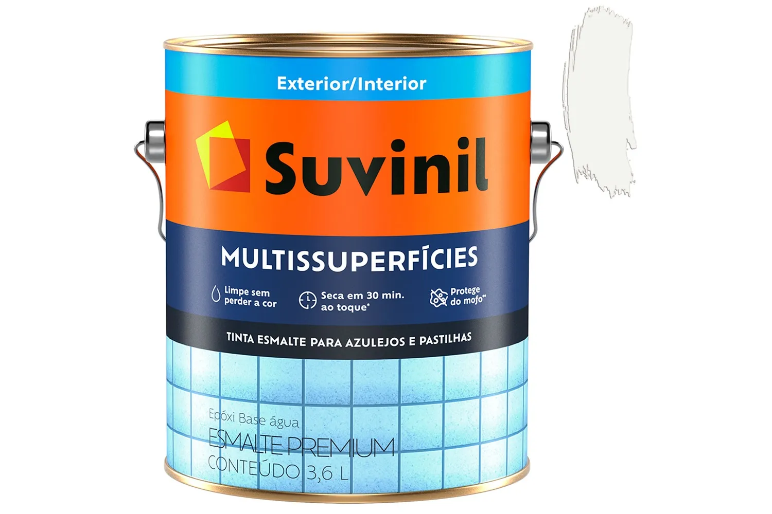 ESMALTE MULTI SUP EPOXI BASE AGUA AC BR 3,6L SUVINIL