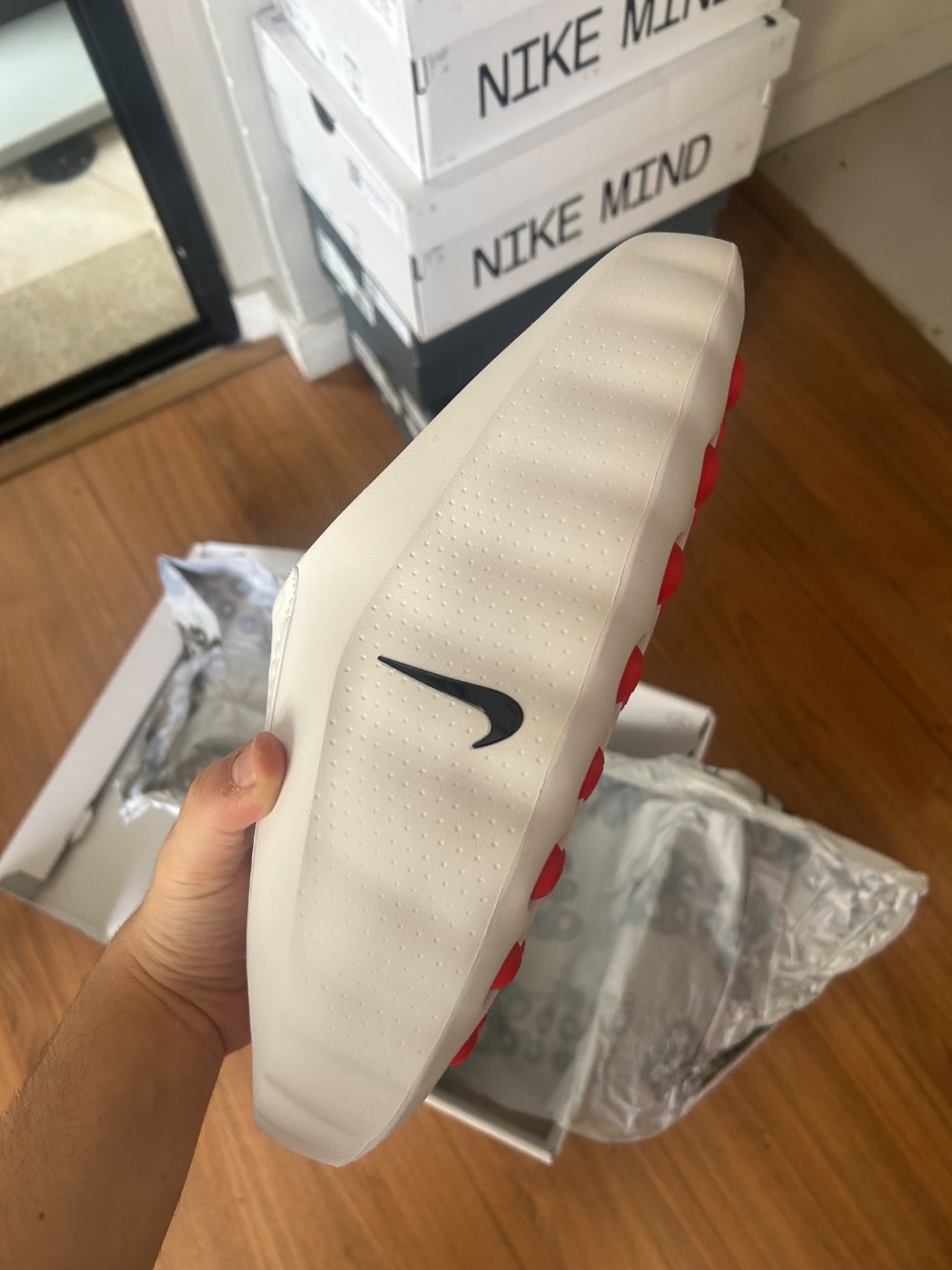 Nike Mind 001 USA White Speed Red — 38, Novo