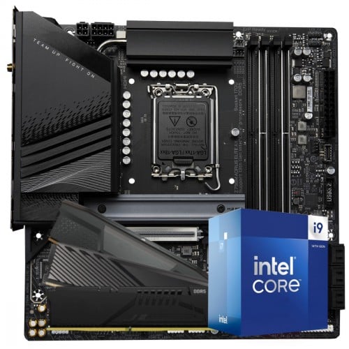 Kit Upgrade, Intel Core i9 14900F + Placa Mãe Chipset Z790 + Memória 16GB DDR5