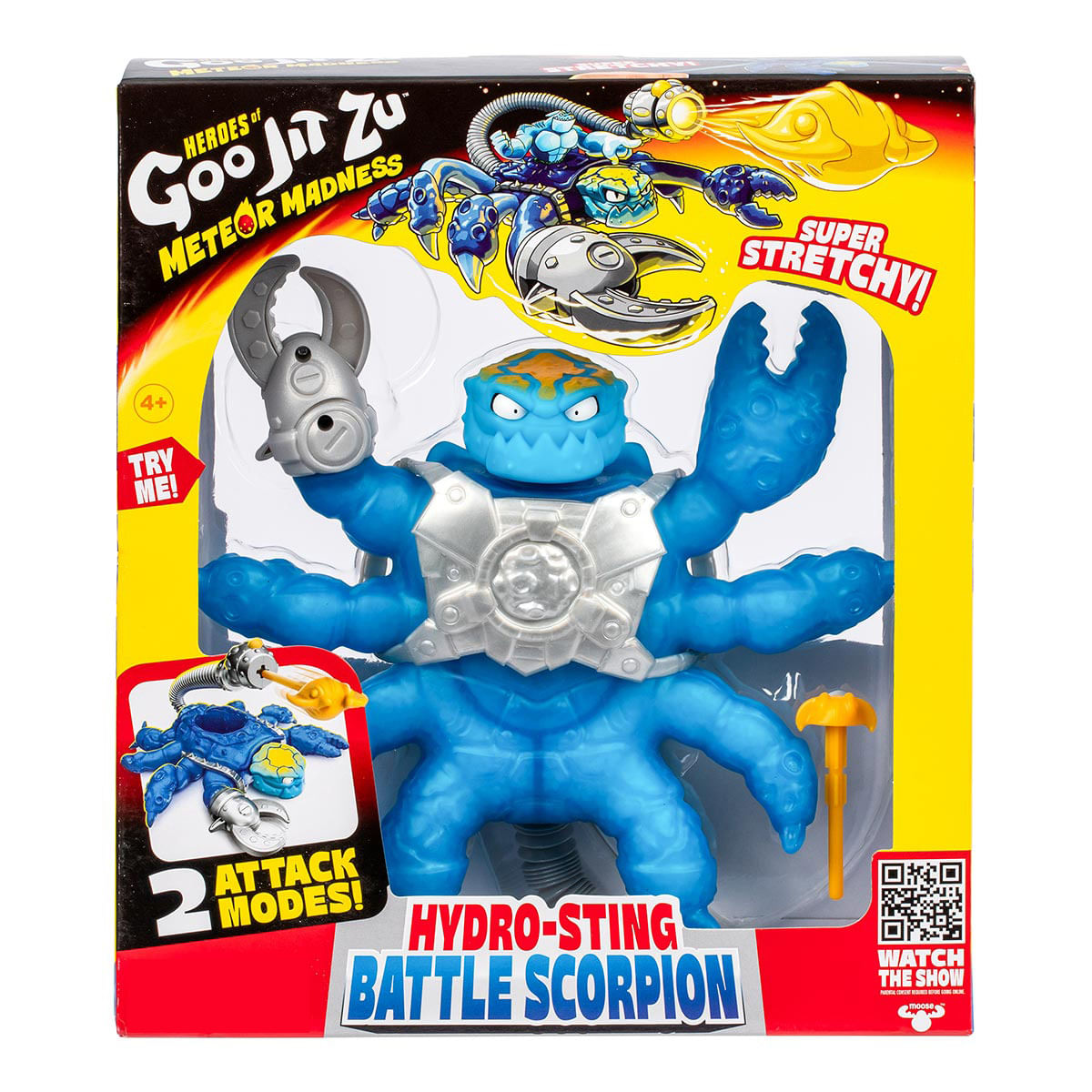 Boneco Herois de Goo Jit Zu Meteor Hydro-Sting Scorpion