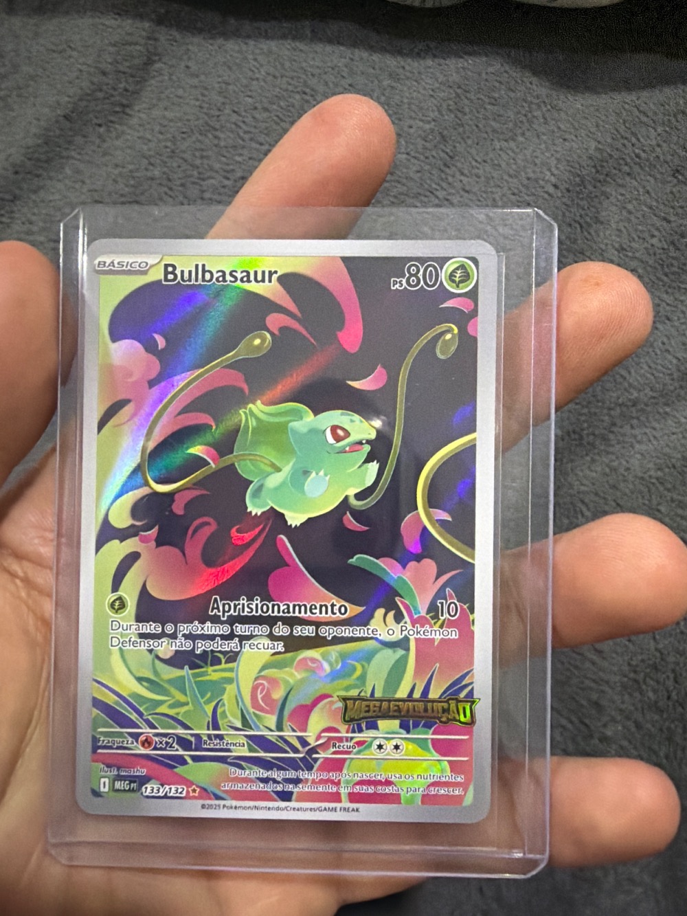 Bulbasaur (133/132) Megaevolução Pokémon TCG — Near Mint, Novo