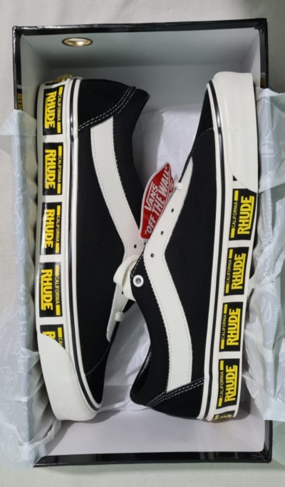 Rhude x Vans Bold Ni Black — 40, Novo