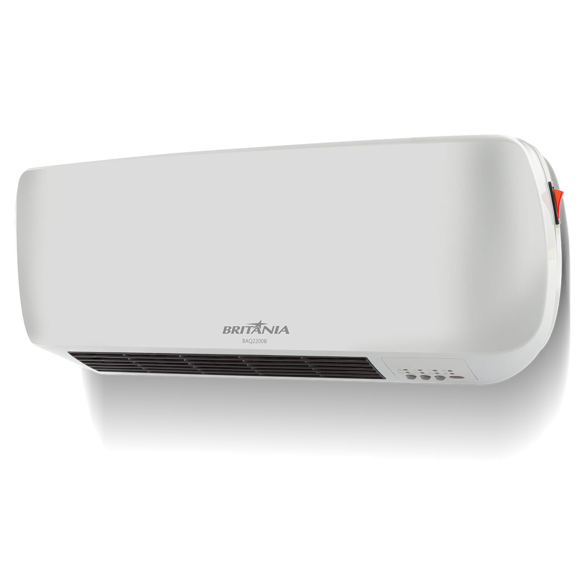 Aquecedor de Parede Britânia 2 em 1 com Timer BAQ2200B 110
