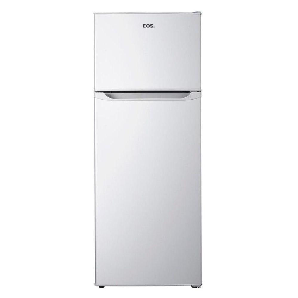 Geladeira EOS Duplex Compacta 240L com Prateleiras Ajustáveis ERV270DB Branco 110V