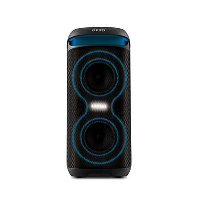 Caixa de Som Amplificada AIWA Party Box AWS-PB-08, 200W RMS, Bluetooth, Bivolt, Preto - AWS-PB-08