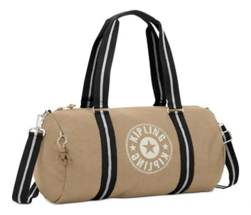 Mochila Kipling Onalo Nc Unissex Para Viagem E Treino Ocre Liso (USADO)
