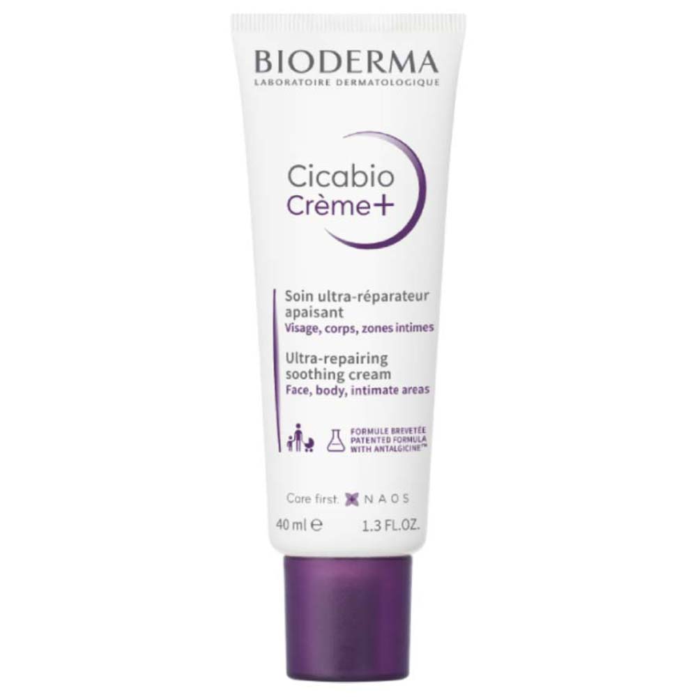 Bioderma Creme Multirreparador Hidratante Cicabio Crème+ — 40ml