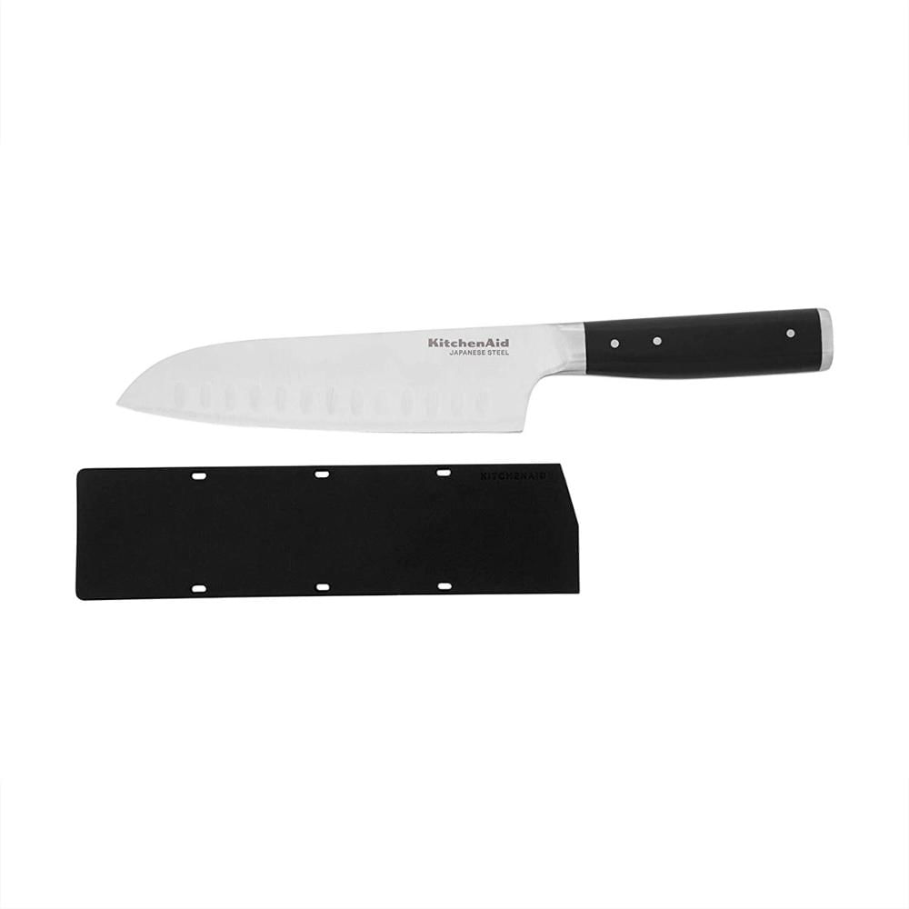 "Faca Santoku Forjada 31cm com Capa Protetora 7"" KitchenAid"