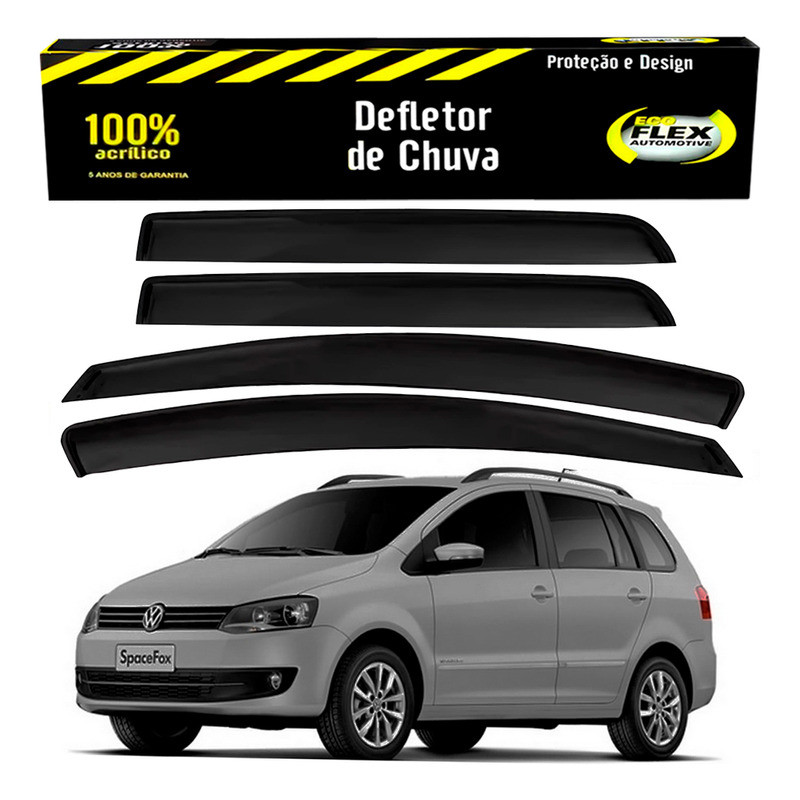 Jogo Calha Defletor Chuva Spacefox 1.6 2010 A 2014