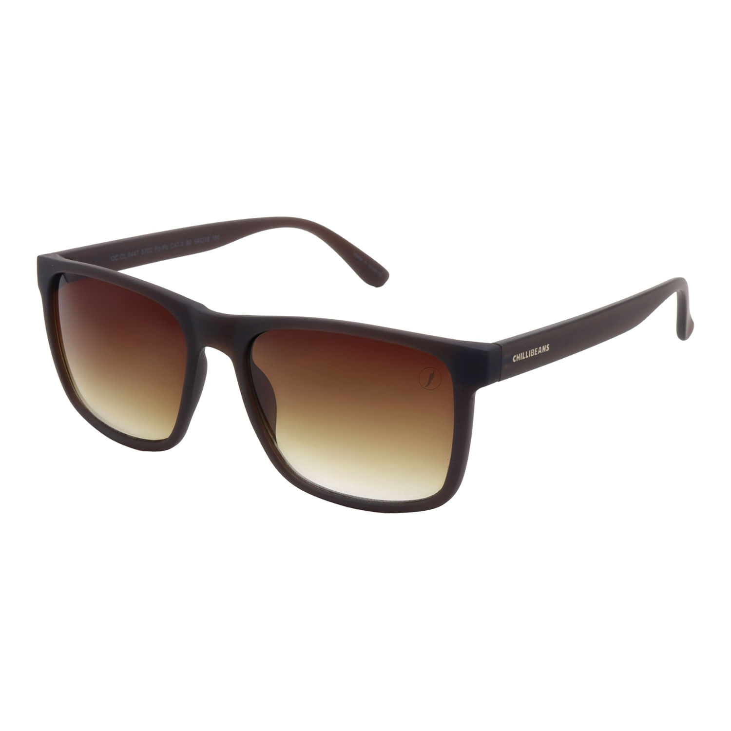 Óculos de Sol Masculino Chilli Beans Bossa Nova Degradê Marrom OC.CL.5447.5702 M